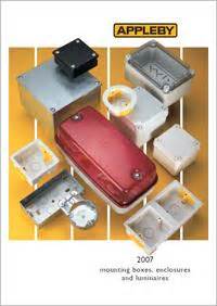 appleby junction box|appleby electrium catalogue.